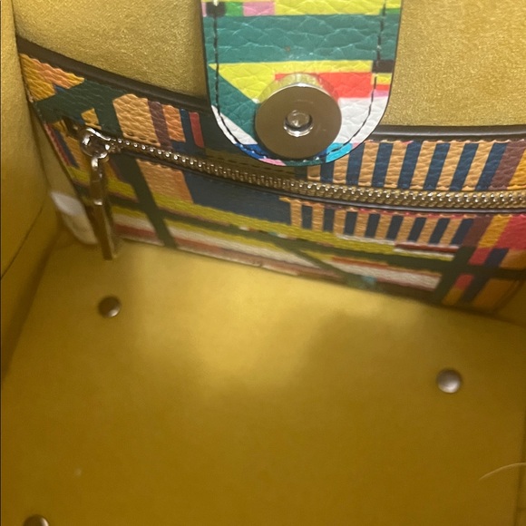 Sassy Jones Colorful Geometric Satchel - Picture 3 of 5